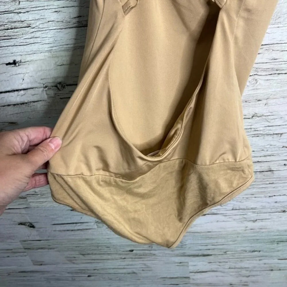 Superdown tan brown bodysuit size small - Picture 5 of 8